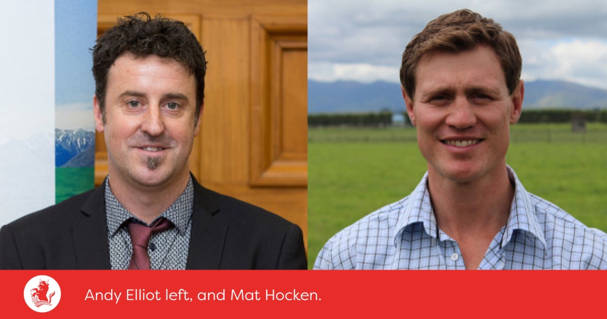 Andy Elliot and Mat Hocken appointment