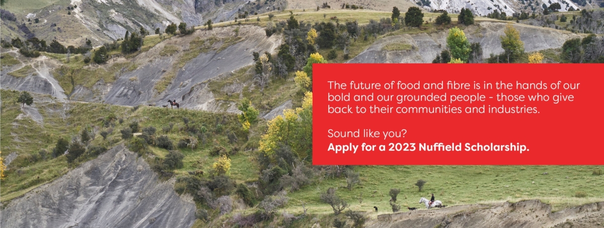 Nuffield New Zealand Scholarships Apply Now